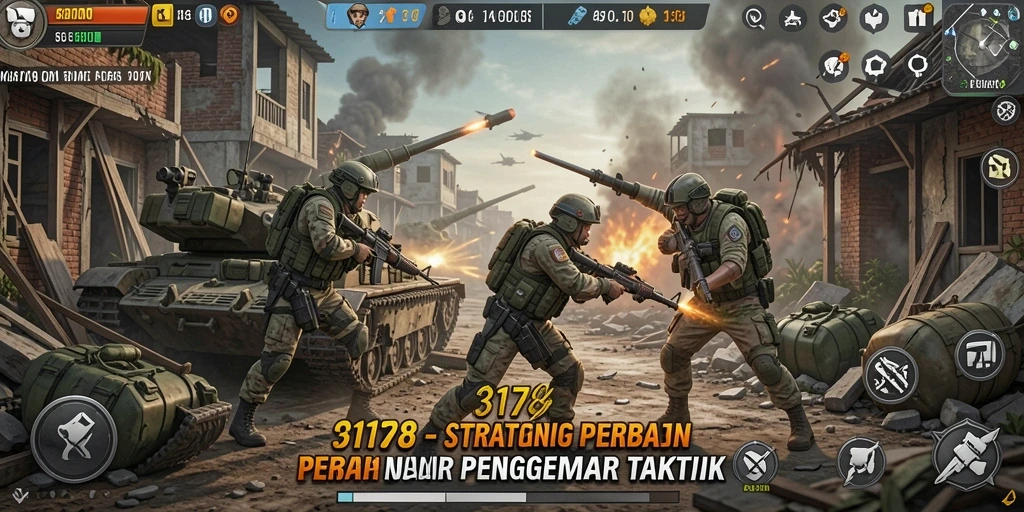 Tampilan gameplay aktif dalam 3178, strategikan langkah Anda dengan bijak.