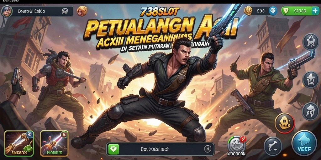 Tampilan gameplay 738SLOT yang seru dan penuh aksi.