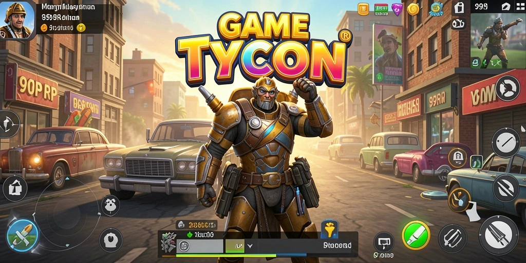 Screenshot utama 99RP menampilkan gameplay Tycoon yang menarik.