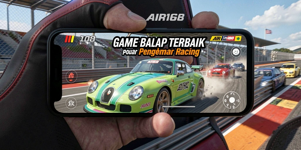 Tampilan gameplay menegangkan dan mendebarkan dari AIR168.
