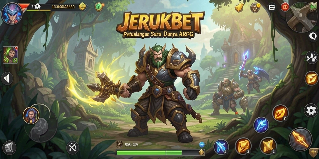Gameplay mendebarkan dalam dunia fantasi JERUKBET.