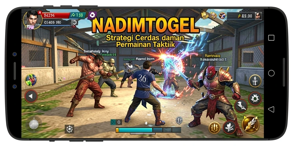 Tampilan gameplay NADIMTOGEL dengan elemen strategi yang menarik.