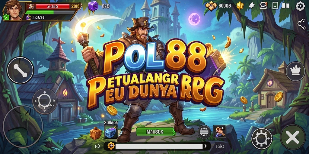 Screenshot utama POL88 menampilkan aksi pertarungan seru dalam dunia RPG yang menakjubkan.