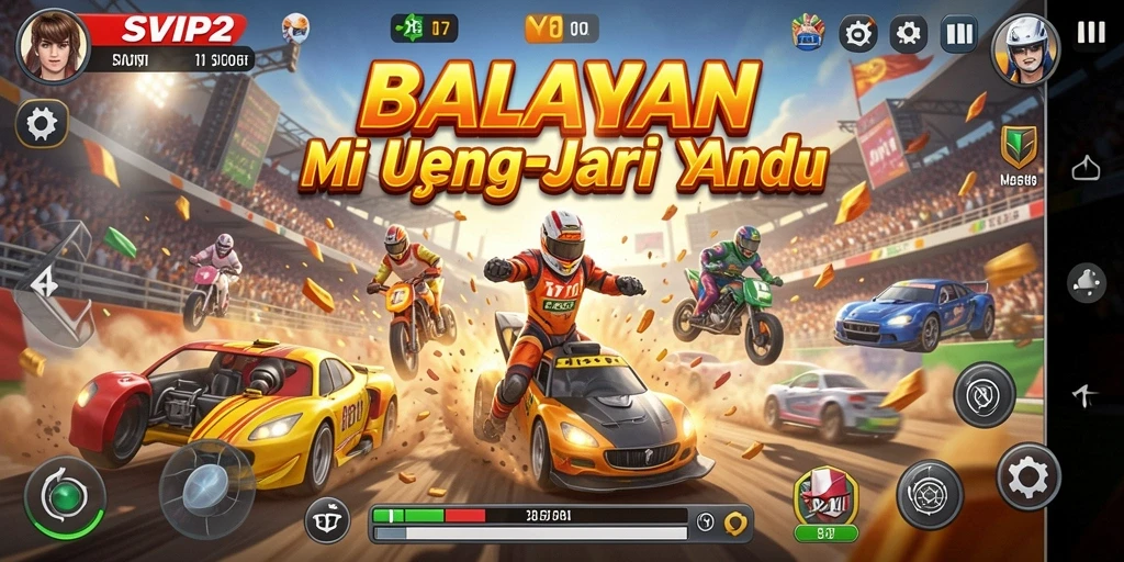 Gameplay mendebarkan di SVIP2 dengan grafik menakjubkan.