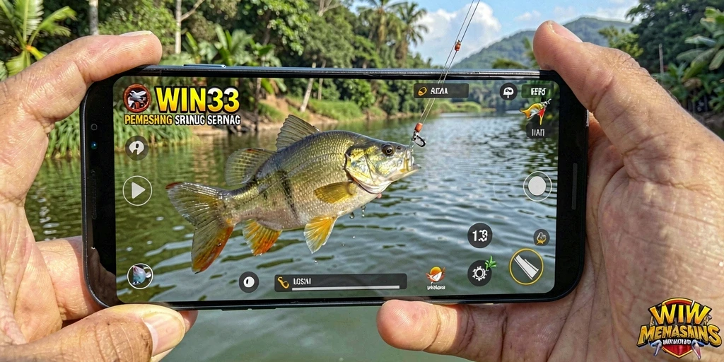 Gameplay memancing yang seru dan menarik dalam WIN33.