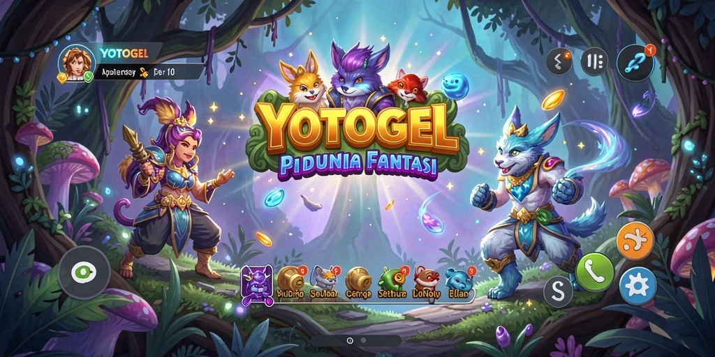 Screenshot YOTOGEL menampilkan gameplay petualangan yang seru.