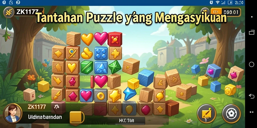 Tampilan gameplay ZK1177 yang penuh warna dan menarik.